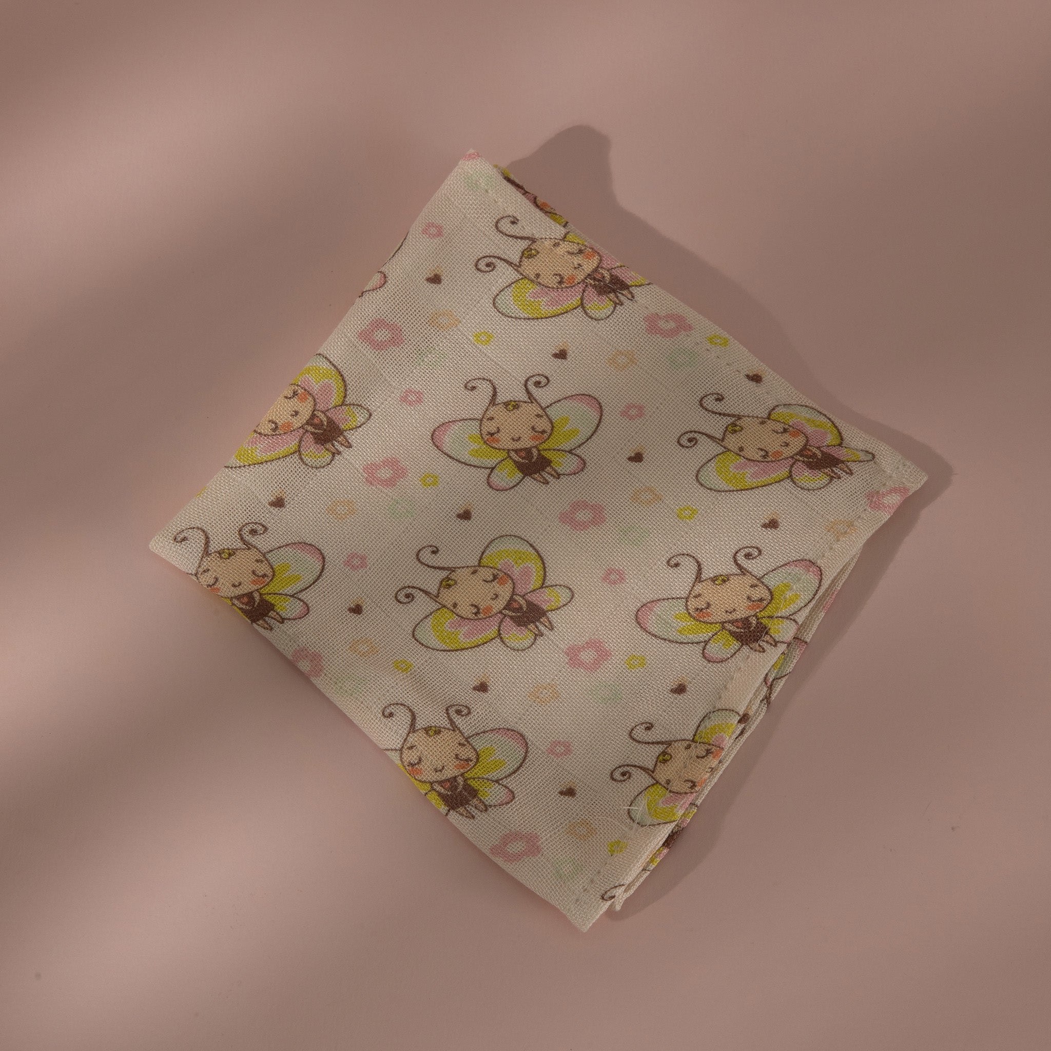 The Bee Girl Diaries Organic Bamboo Muslin Wash Cloth