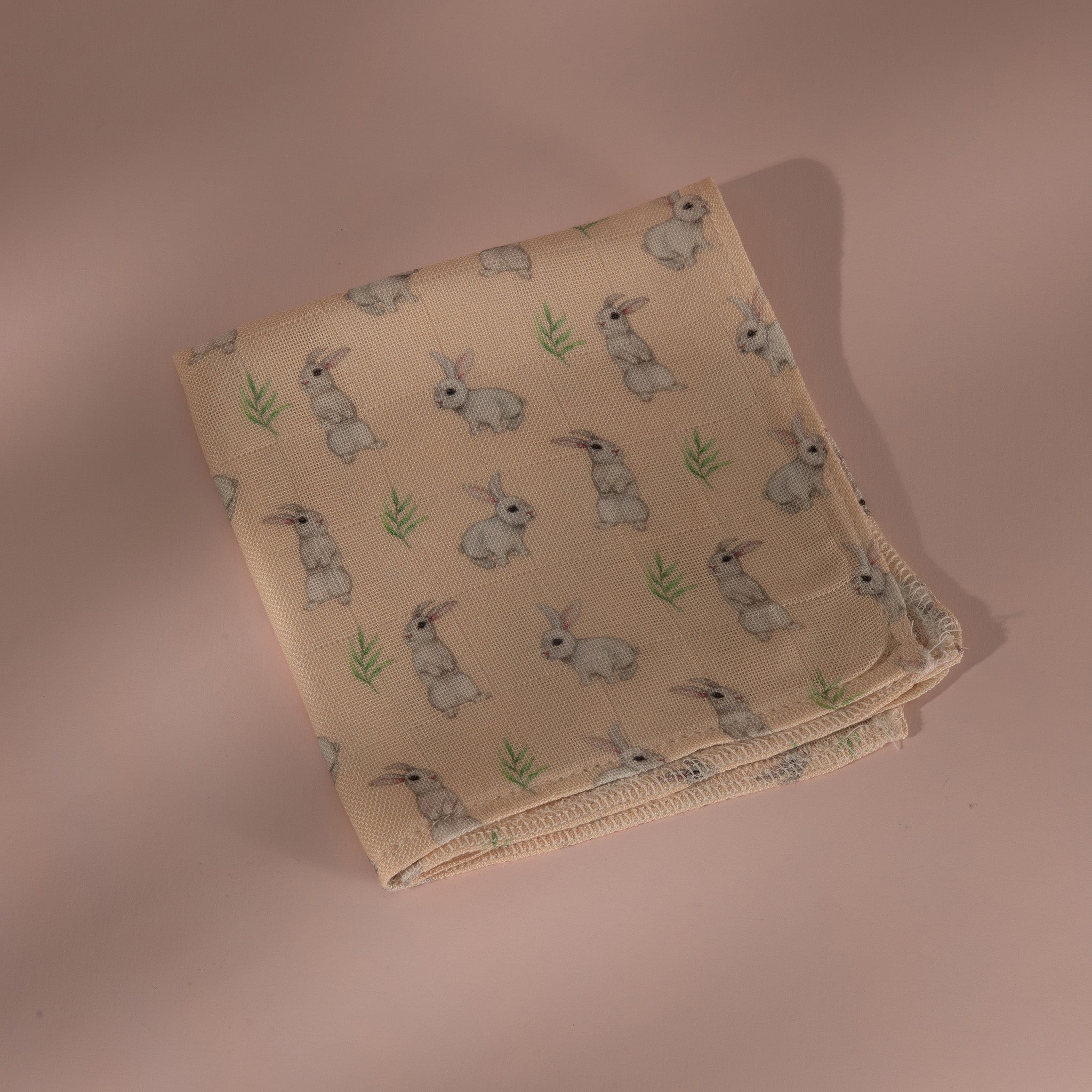 Vanilla Hop Collections Organic Bamboo Muslin Wash Cloth