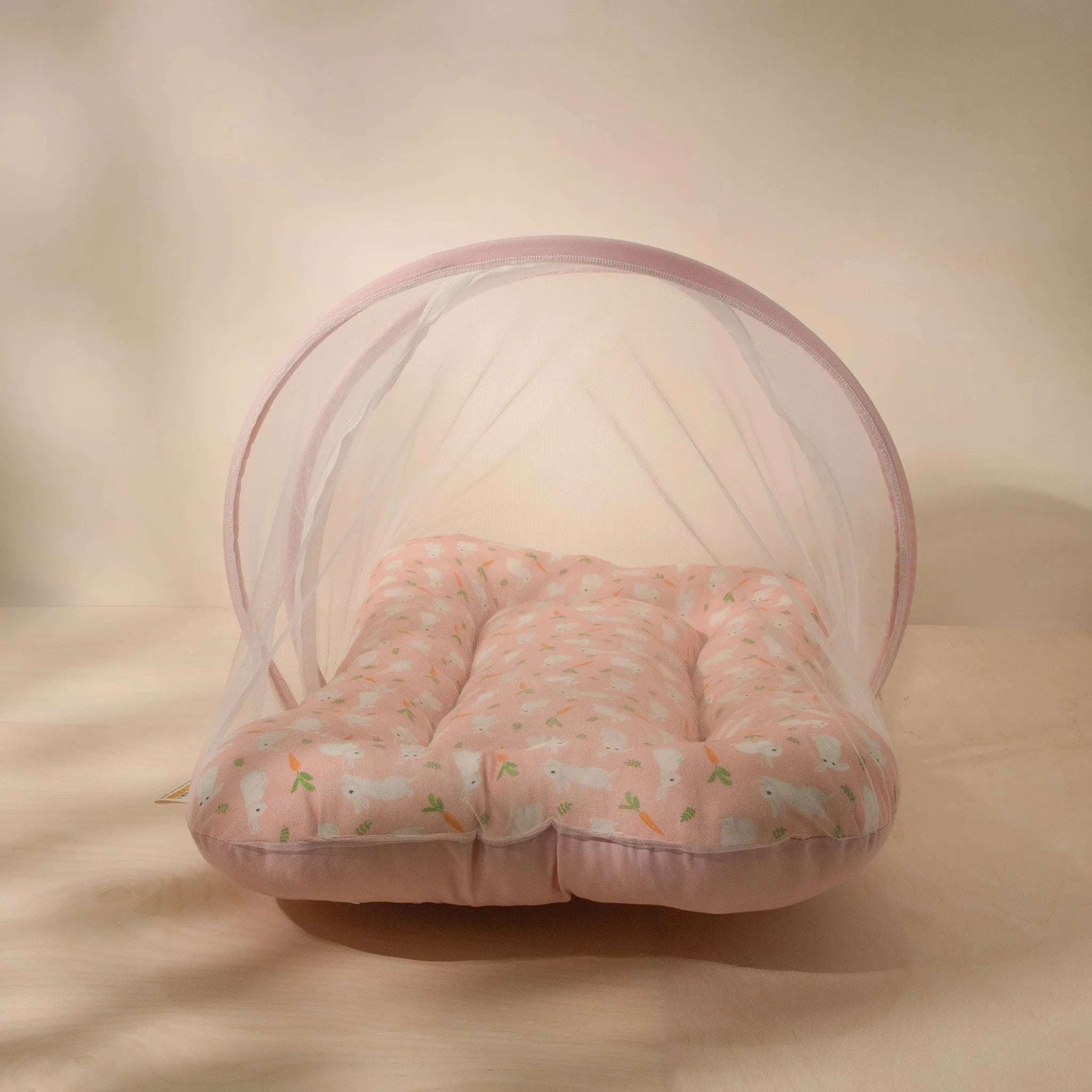 Bunny Peaches Organic Mosquito Bed Set