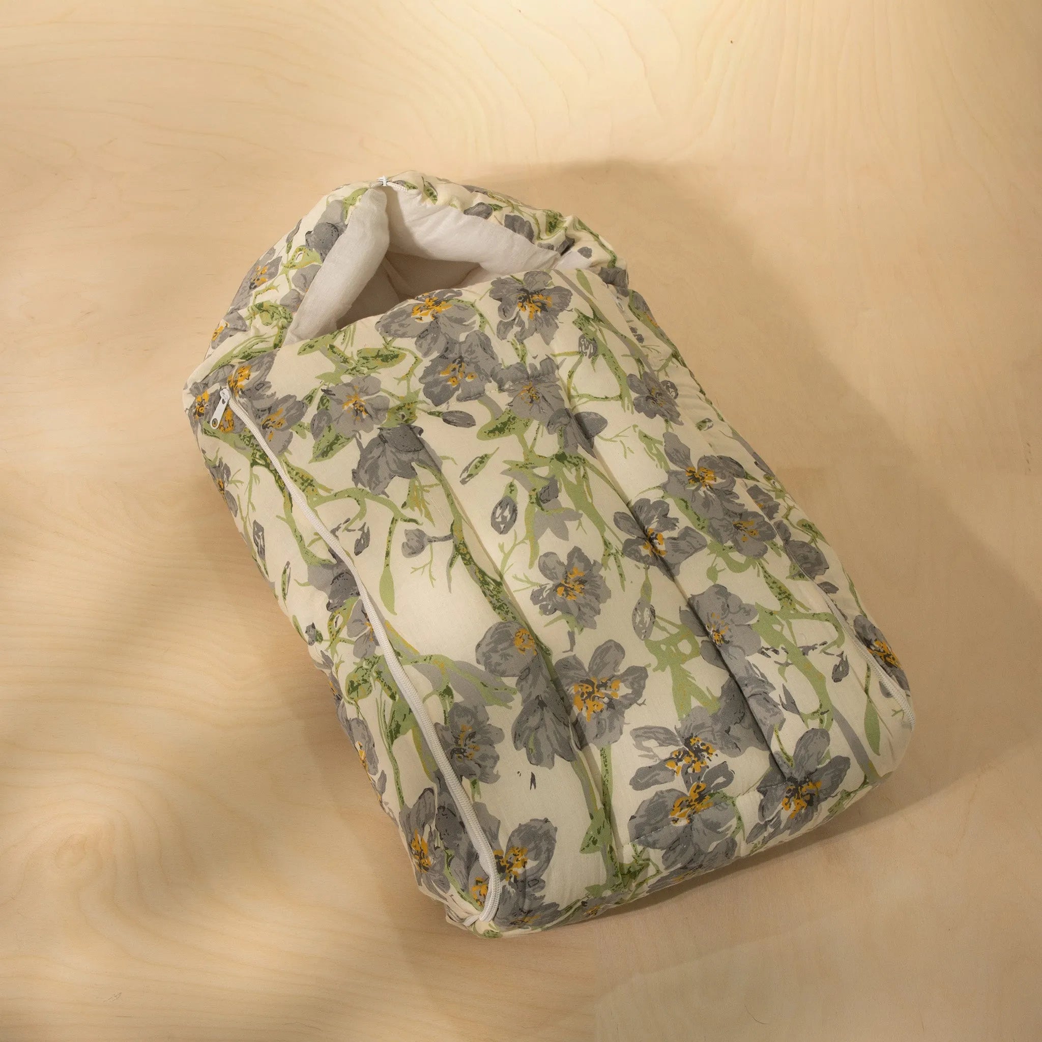 Floral Baby Sleeping Bag for Bedtime Soft Cotton Baby Sleep Sack