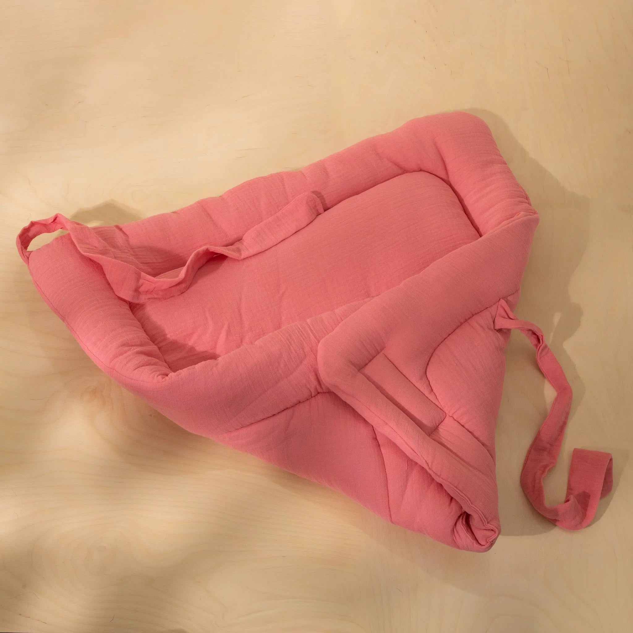 Organic Baby Wrap - Blush Pink Cloud