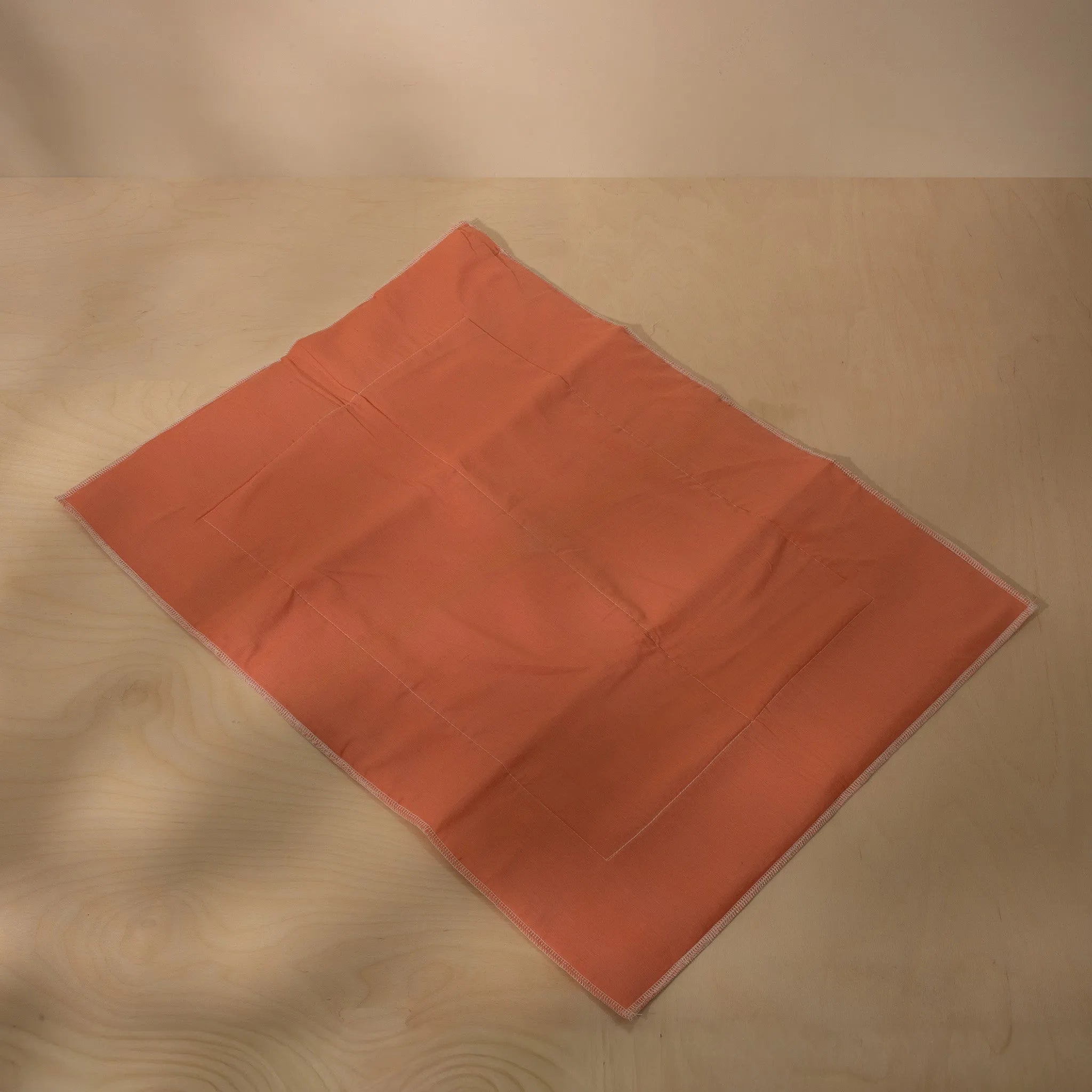 Triple Layer Diaper Changing Mat - ORANGE