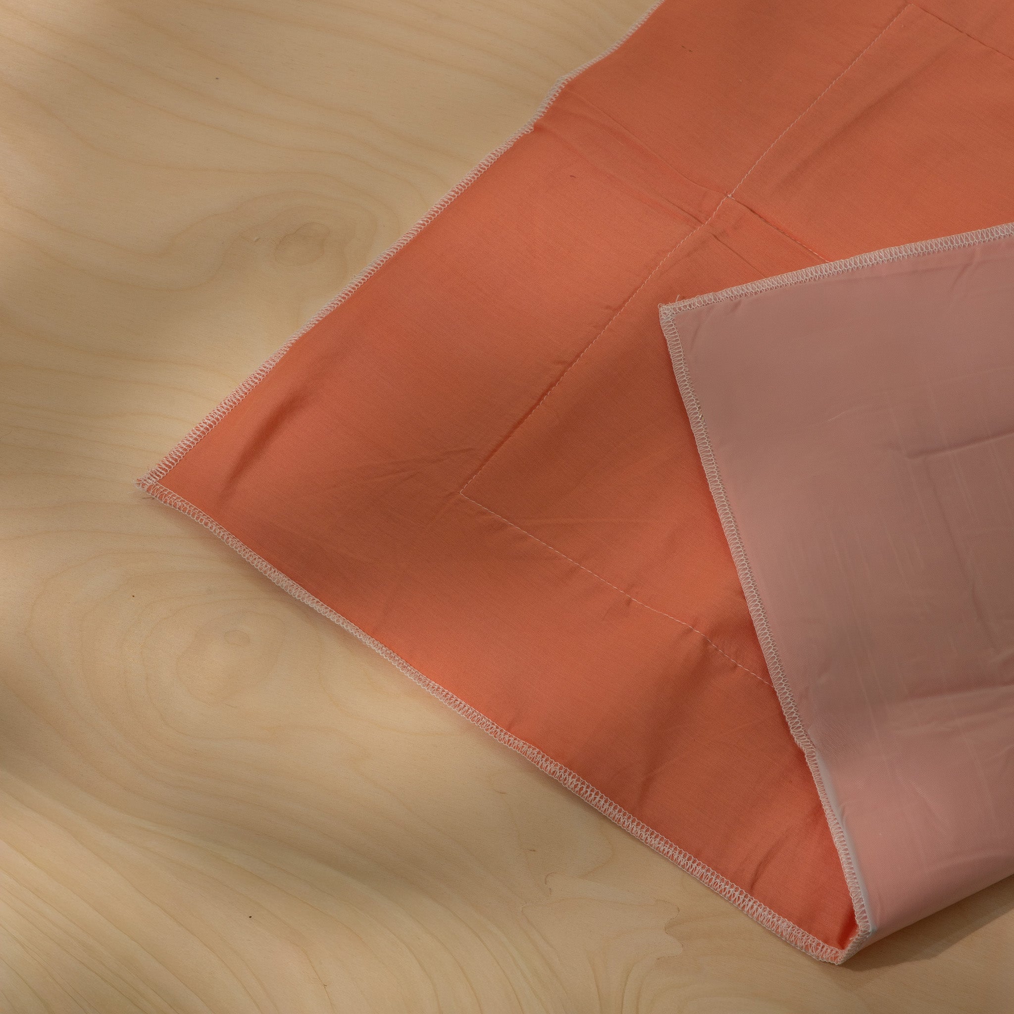 Triple Layer Diaper Changing Mat - ORANGE