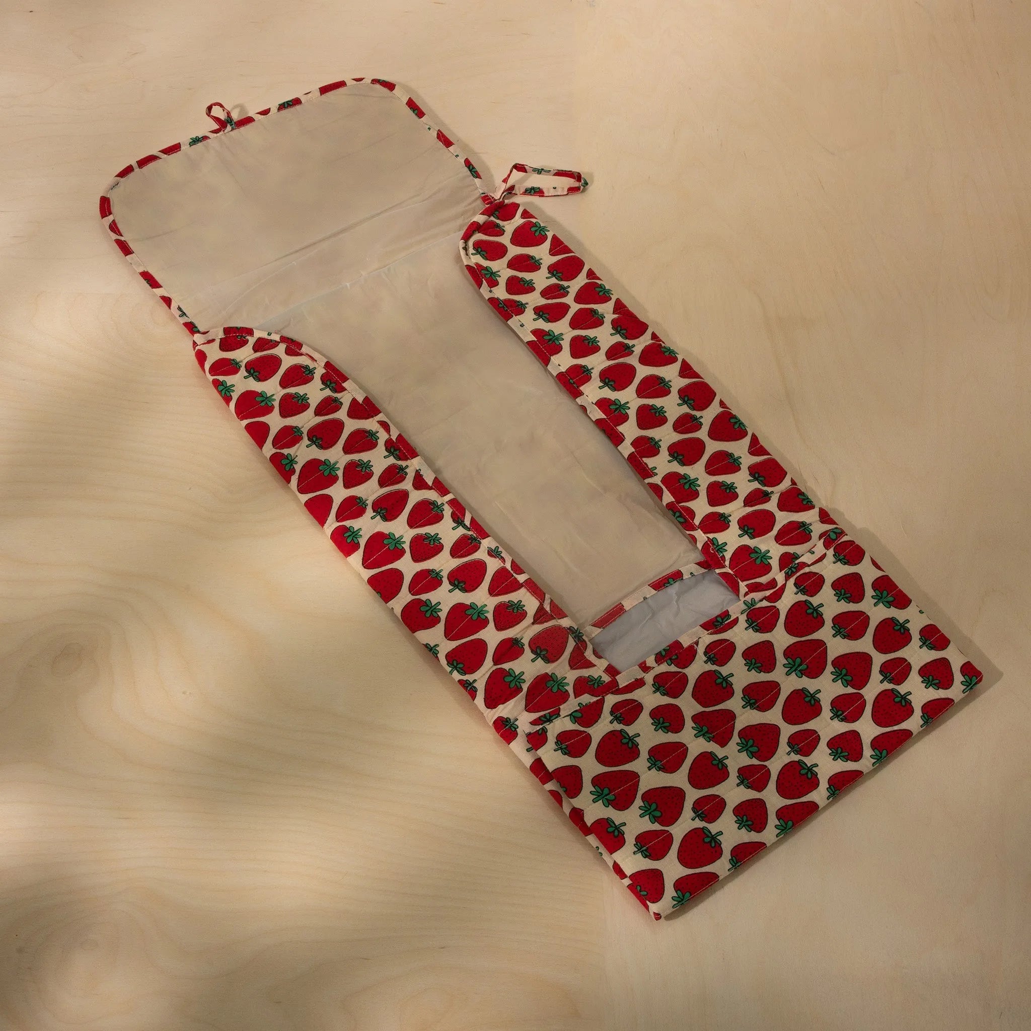 Travel-friendly Diaper Changing Mat - Strawberry