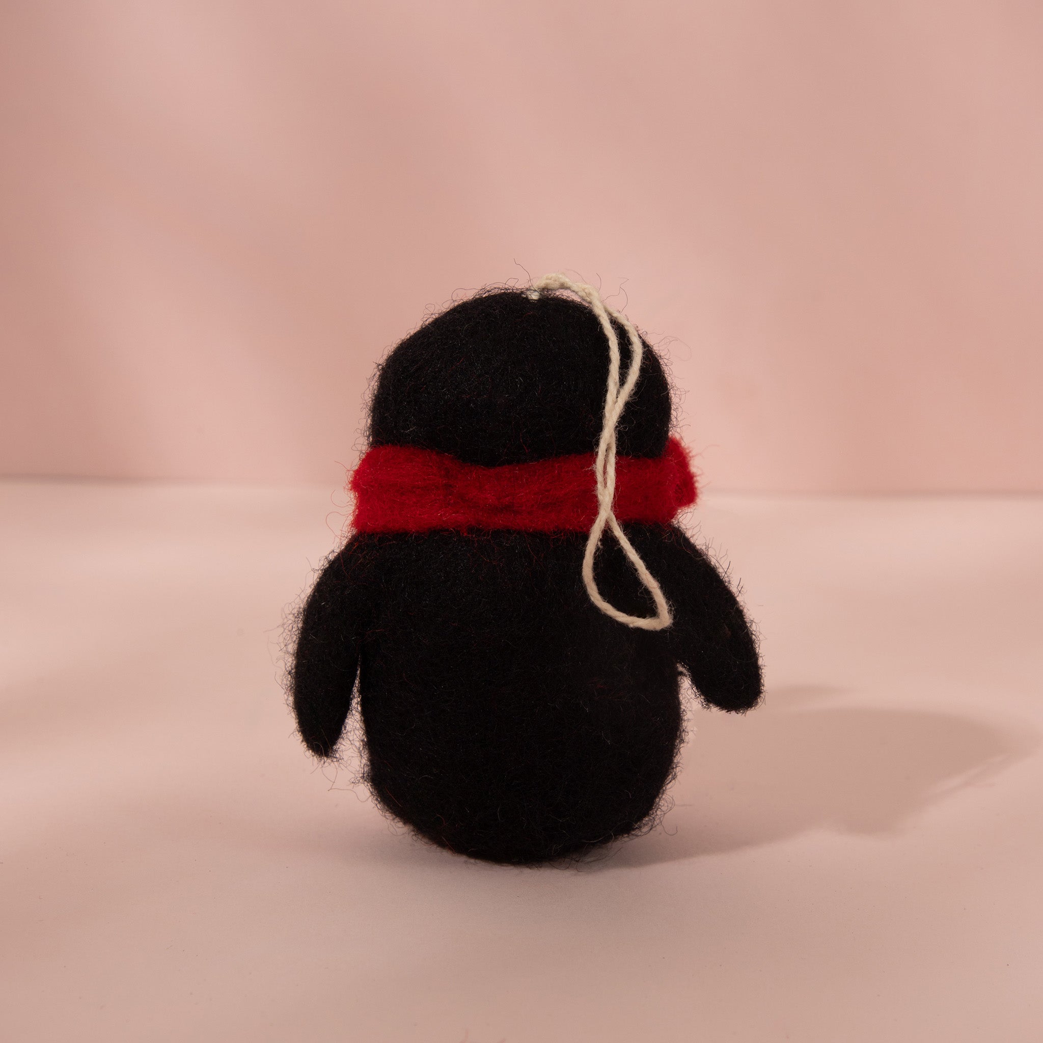 Cozy Penguin Plush Ornament Toy