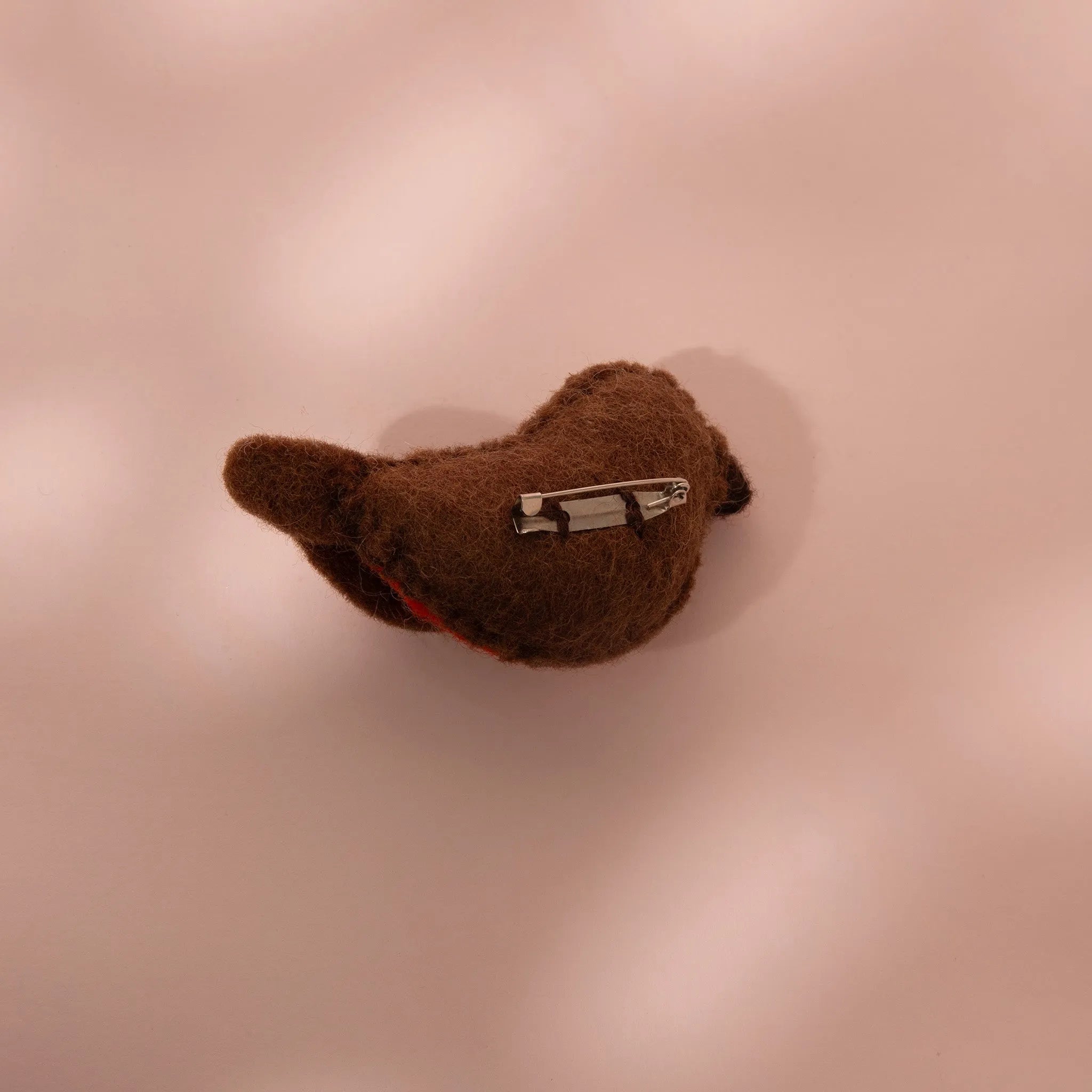 Felt Bird Brooch Set