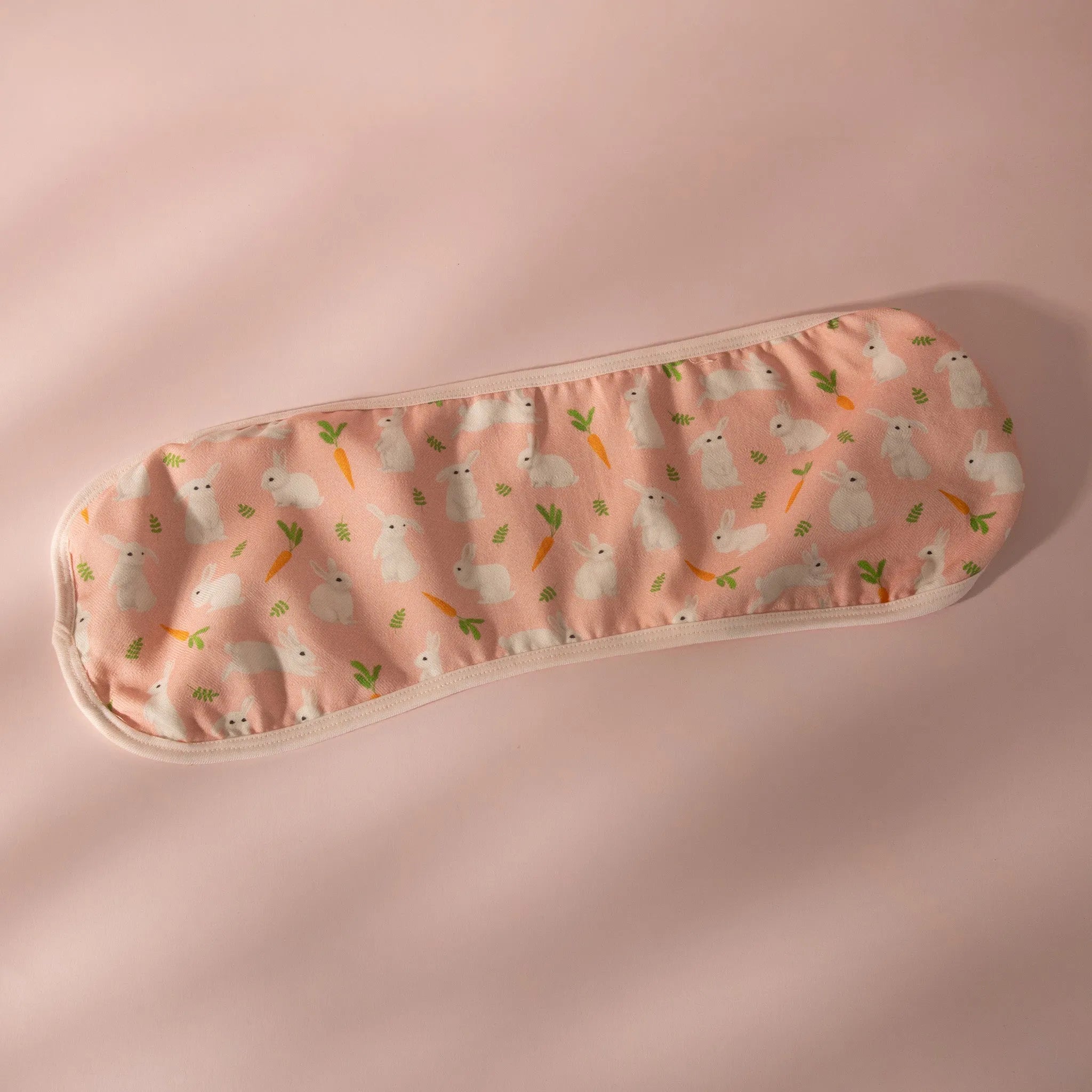 Bamboo Terry Burp Cloth - Bunny Peaches