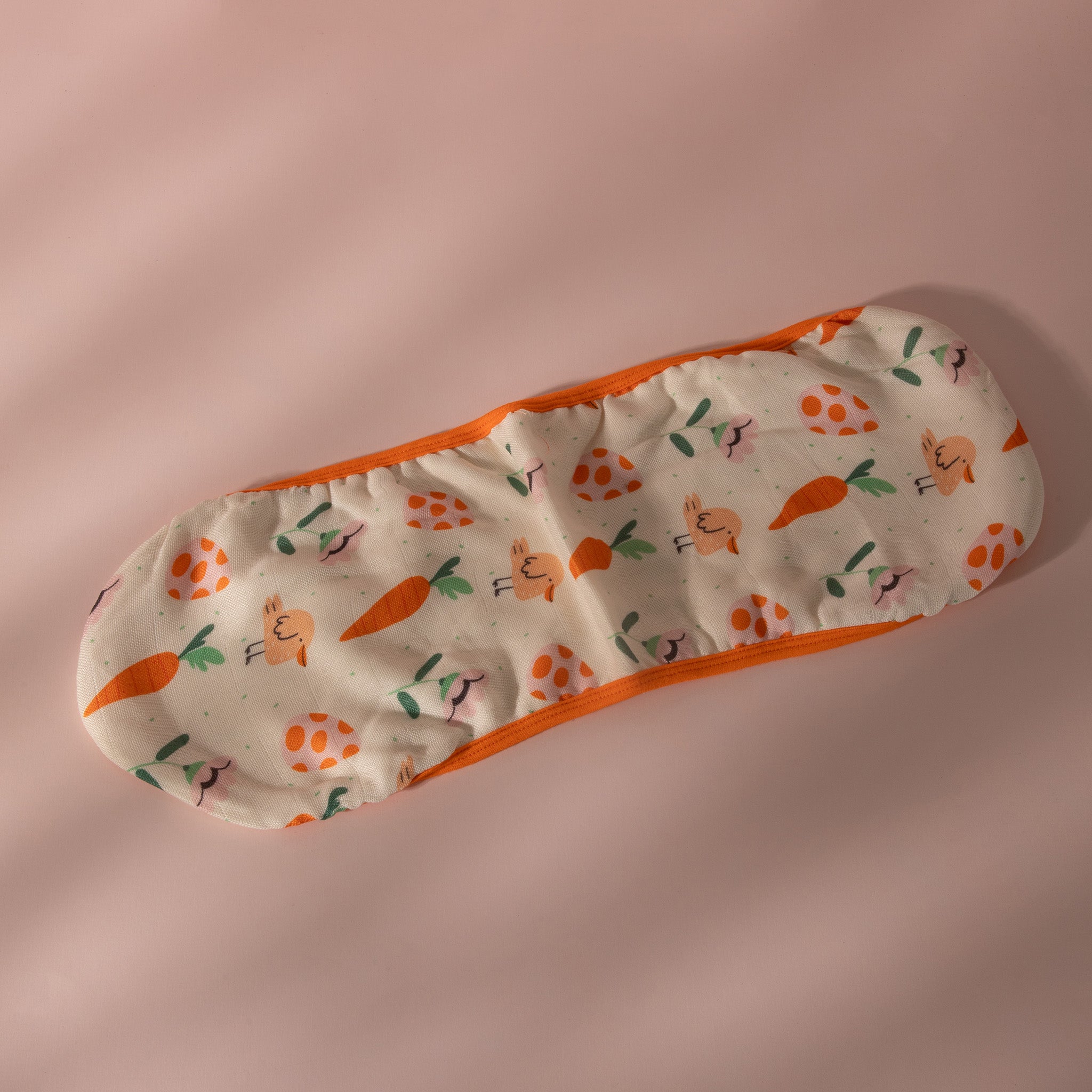 Tiny Carrot Crunchers Organic Bamboo Muslin Terry Burp Cloth