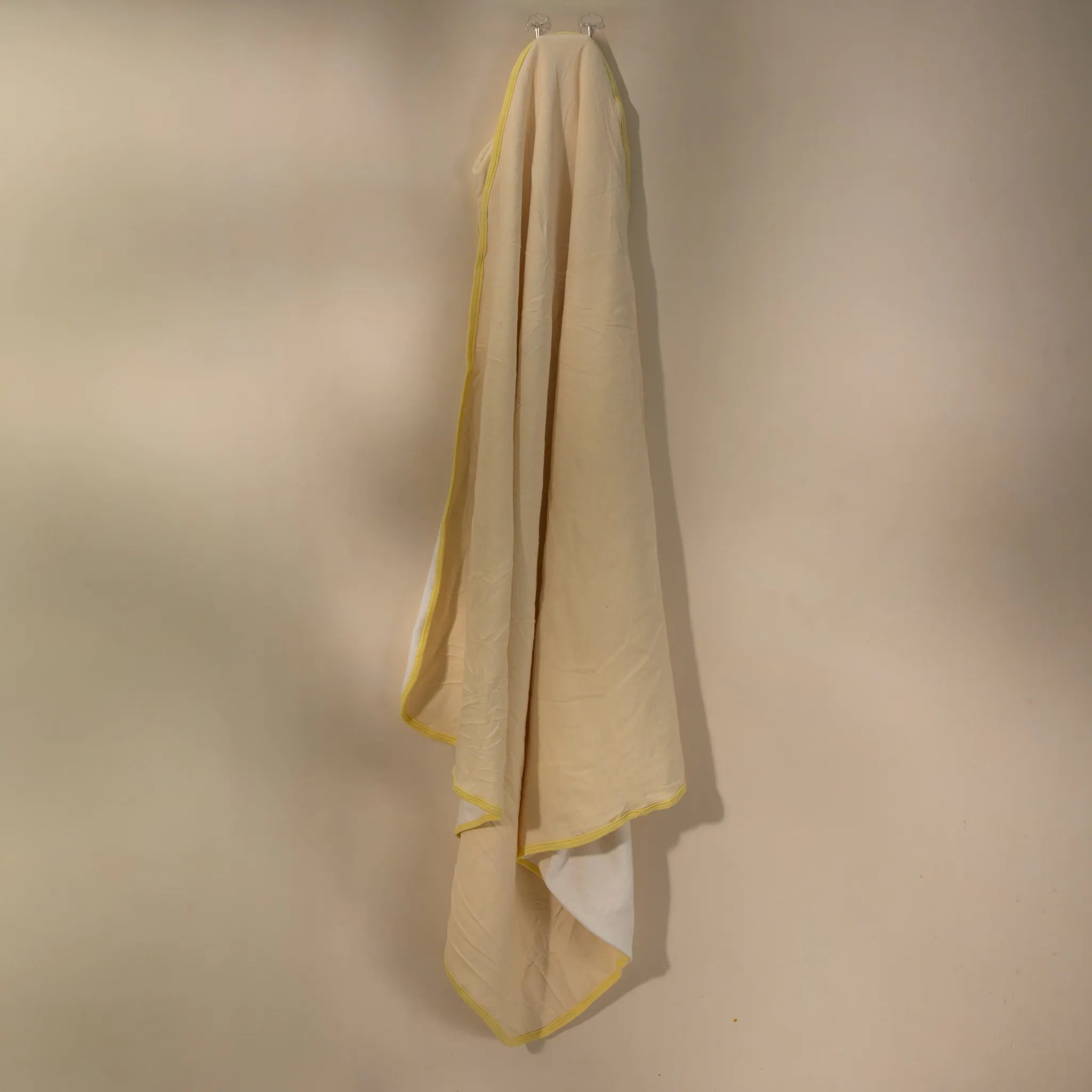 Hosiery & Terry Hooded towel-  Lemon Yelow