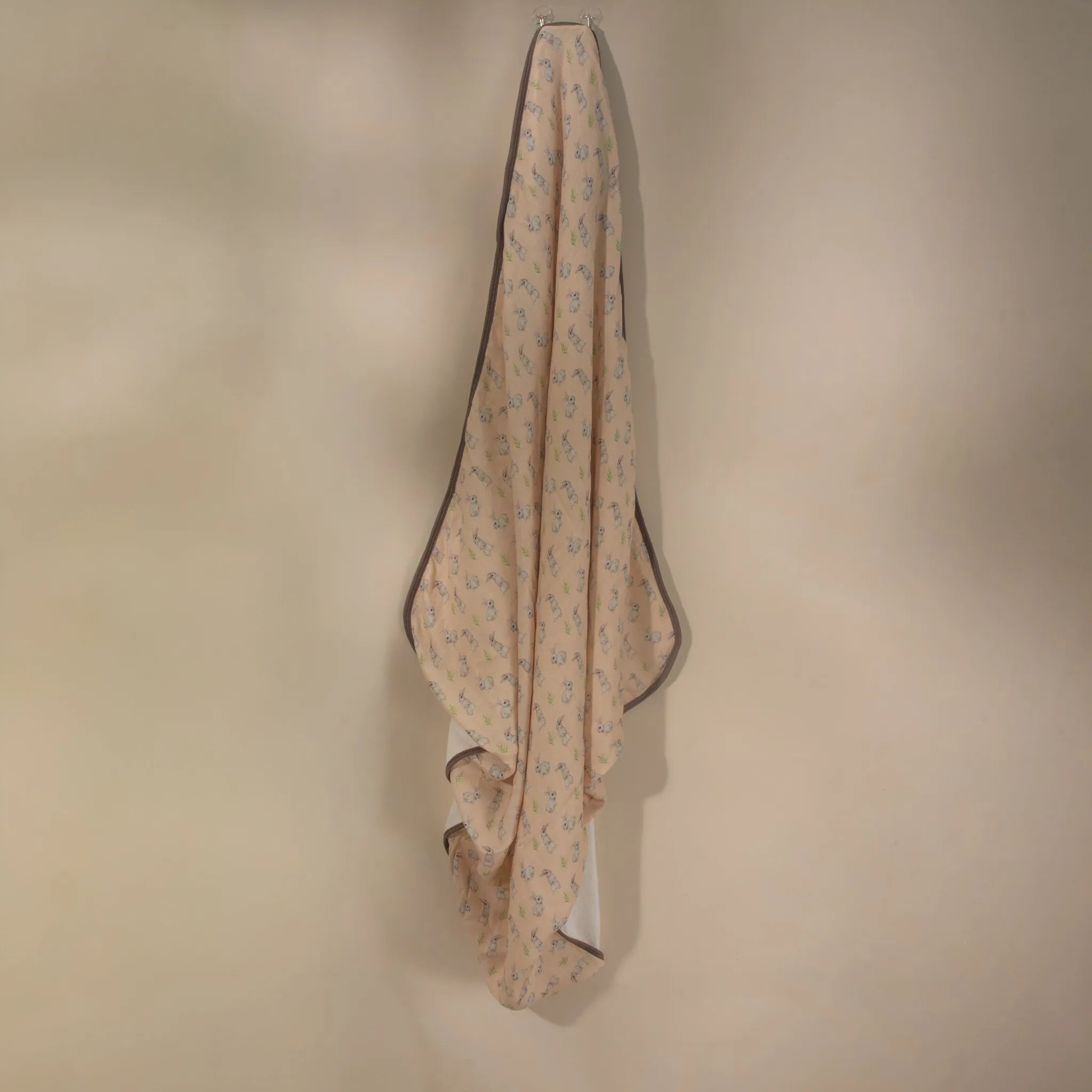 Bamboo Muslin & Terry Hooded towel- Vanilla Hop Collections