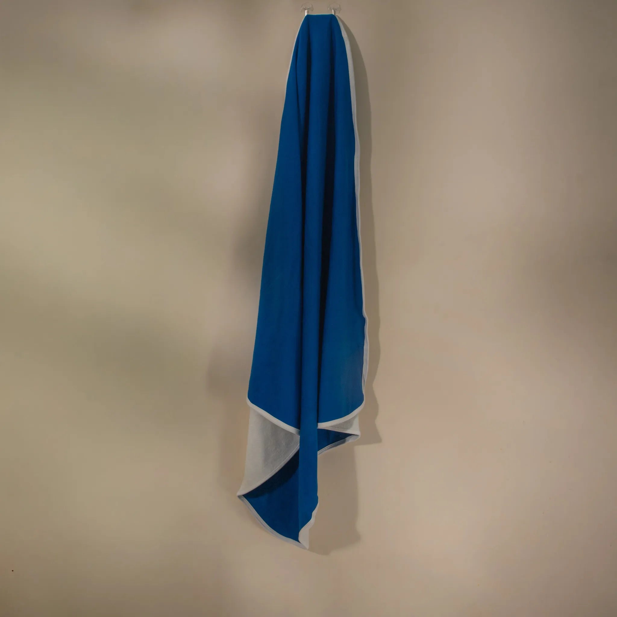 Hosiery & Terry Hooded towel- blue