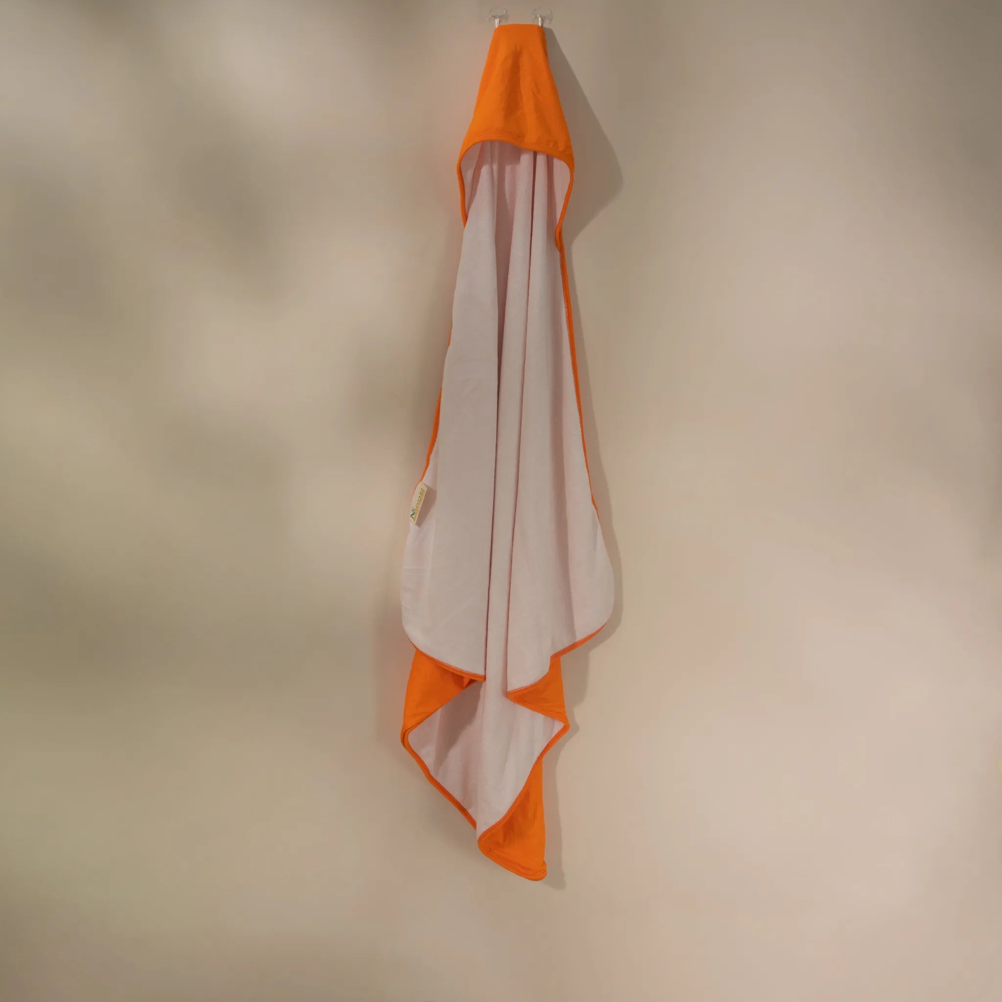 Hosiery & Terry Hooded towel-  Orange